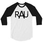 3/4 sleeve RAU Black Logo